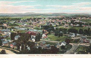 MILWAUKEE WISCONSIN WI~LOOKING NORTH FROM STAND PIPE-PANORMA VIEW POSTCARD