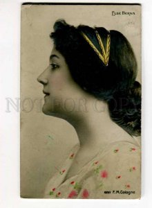 270982 Else BERNA German Stage FILM Actress Old EMBOSSED PHOTO