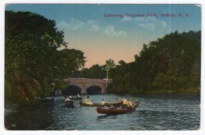 Buffalo, N.Y., Canoeing, Delaware Park