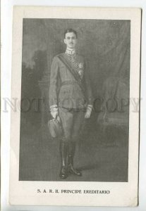 443550 ITALY Hereditary Prince UMBERTO DI SAVOIA Vintage postcard