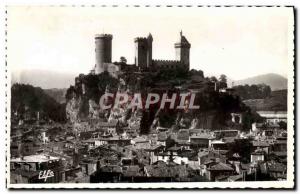 Modern Postcard The castle foix