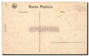 Old Postcard Dinant Bridge and & # 39hotel Post