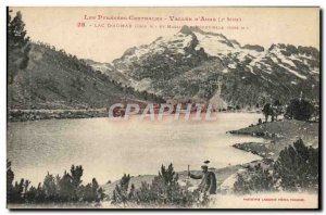 Old Postcard Lake D & # 39Aumar and Massif Neouvielle