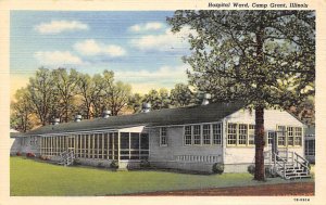 Hospital Ward at Camp Grant Camp Grant, Illinois, USA Military 1943 