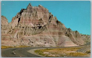 Bad Lands South Dakota 1960s Postcard Vampire Peak