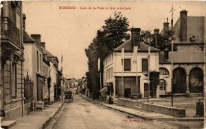 CPA Mortree - Coin de la Place et Rue principale (259135)