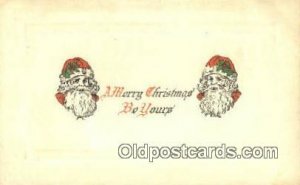 Santa Claus Chirstmas Carte, Postal Postal 1912 