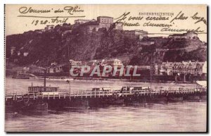 Old Postcard Ehrenbreitstein