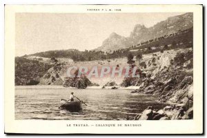 Postcard Old Trayas Creek of Maudois