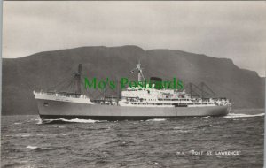 Shipping Postcard - Cargo Ship - M.V. Port St Lawrence     RS28064