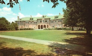 Vintage Postcard Pink Palace Chikasaw Gardens Memphis Tennessee Bluff City News