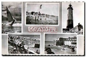 Old Postcard From Coutainville Lighthouse Lighthouse