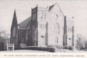 The Stone Church Reorganized Latter Day Saints Independence Missouri