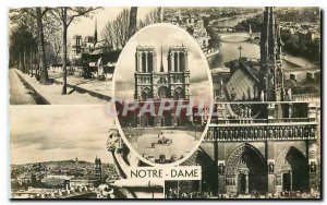 Old Postcard Notre Dame Paris The booksellers La Fleche Notre Dame Three port...