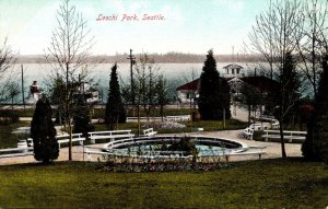 Washington Seattle Scene In Leschi Park