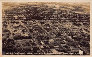 J76/ Twin Falls Idaho RPPC Postcard c1930-50s Birdseye View Homes  380