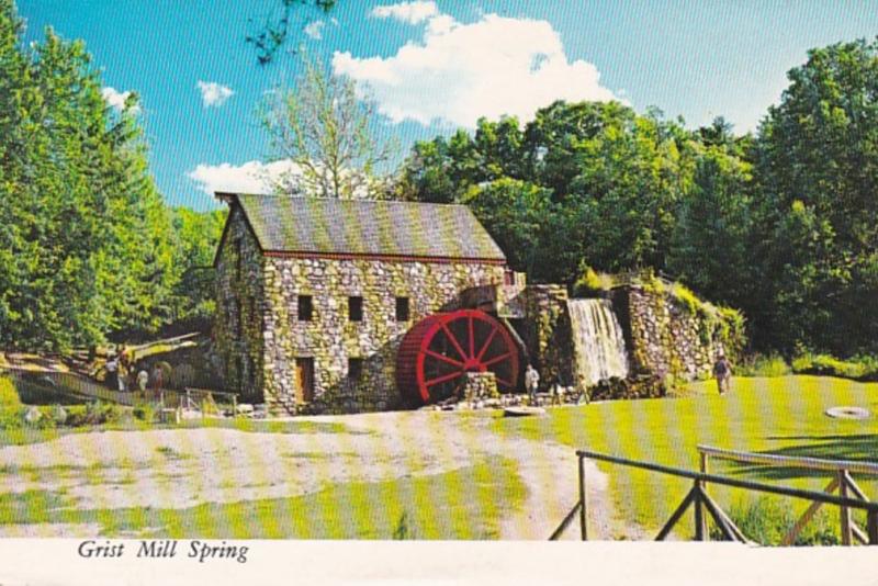 Masachusetts Sudbury Grist Mill Longfellow's Wayside Inn