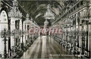 Postcard Modern K�nigsschloss Herrenchiemsee Spiegelgalerie