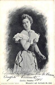 Emilia Persico Theater Actor / Actress 1903 