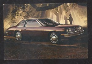 1979 PONTIAC SUNBIRD COUPE PASADENA CALIFORNIA CAR DEALER ADVERTISING POSTCARD