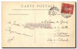 Old Postcard Fougeres Chateau Feodal Vue Generale