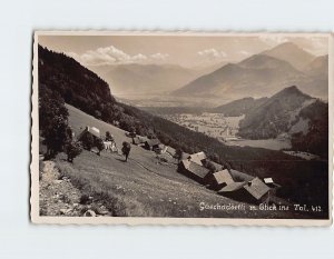 Postcard Guschadörfli m. Blick ins Tal Wißmannsdorf Germany