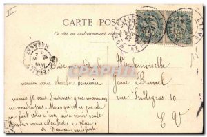 Old Postcard The secret stamp Sower