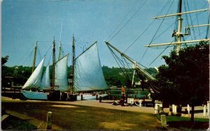 Connecticut Mystic Admiral MacMillan's Arctic Exploration Ship Bow...