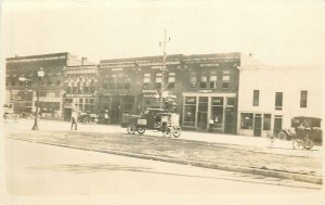 Postcard RPPC 1920s Arizona Ashfork Pre Route 66 Street Scene 23-13821