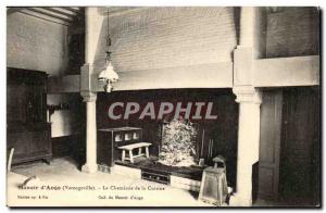 Varengeville Postcard Old Manor d & # 39Ango The fireplace and kitchen