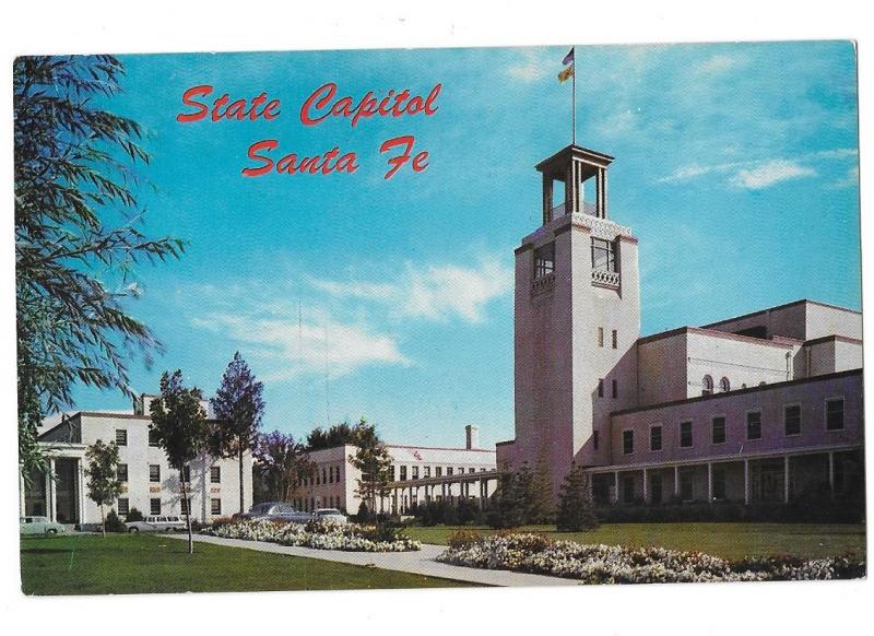 New Mexico State Capitol Santa Fe New Mexico  Petley Card