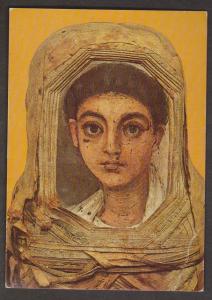 Portrait Of A Young Boy - British Museum - Egypt 2nd Century - Unused - Crease