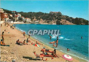 Postcard Modern Thassos Limenaria Beach