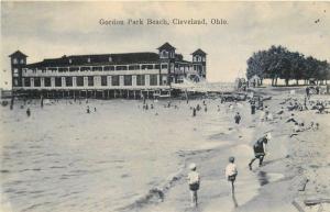 C-1910 Cleveland Ohio Gordon Park Beach Kresge Wilson postcard 1174