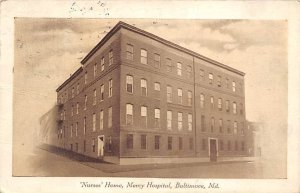 Nurses' Home, Mercy Hospital Baltimore, Maryland MD