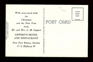 FL47  (3 Pcs.) Royal Poincianna -  Lipperts Motel & Restaurant U.S. Hwy. 19