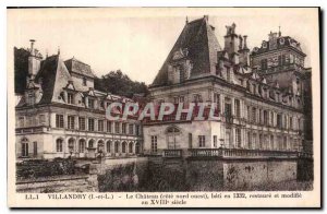 Old Postcard Villandry I and L Chateau Northwest coast Bati in 1332 restores ...