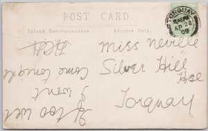 Cockington Court Cockington Torquay Devon England 1909 Unique RPPC Postcard H80