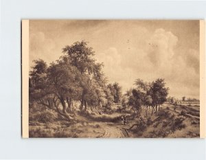 Postcard A Wooded Landscape By Hobbema, National Gallery Of Art, Washington, DC