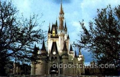 Cinderella Castle Disney Unused 