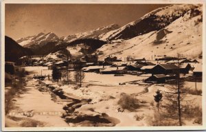 Austria Sankt Anton Am Arlberg Vintage RPPC C084