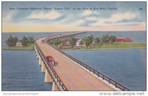 Florida Pigeon Key New Overseas Highway Above Pigeon Key On the Way To Key We...