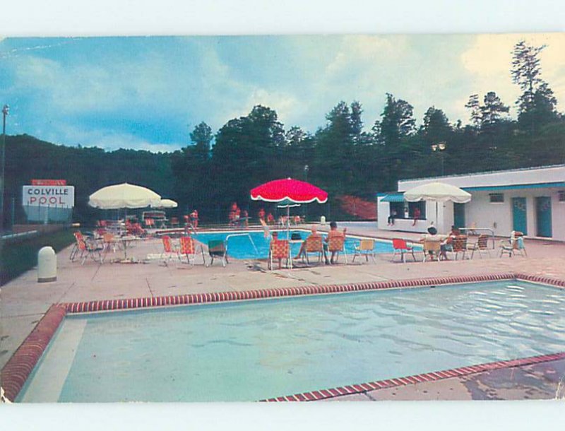 Pre-1980 SWIMMING POOL Ela - Near Whittier & Bryson City & Cherokee NC AF2299