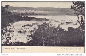 Narrows Of Peoria Lake, Peoria, Illinois, PU-1908