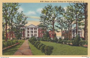 RALIEGH , North Carolina , 30-40s ; PEACE , A Junior College for Women
