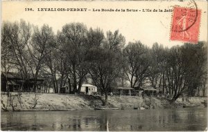 CPA Levallois Perret Les Bords de la Seine Ile de la Jatte (1311185)