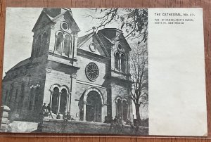 The Cathedral Santa Fe NM Territory Santa Fe NM PM 7/10/1906 LB