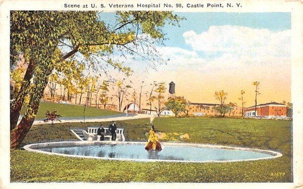 US Veterans Hospital No 98 in Castle Point, New York