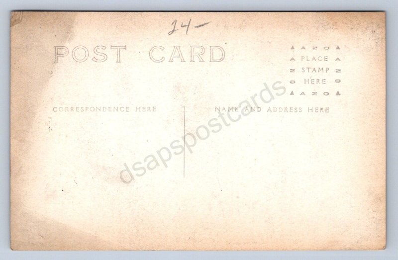 J99/ Chicago Junction Ohio RPPC Postcard c1910 Masonic Temple Store 514
