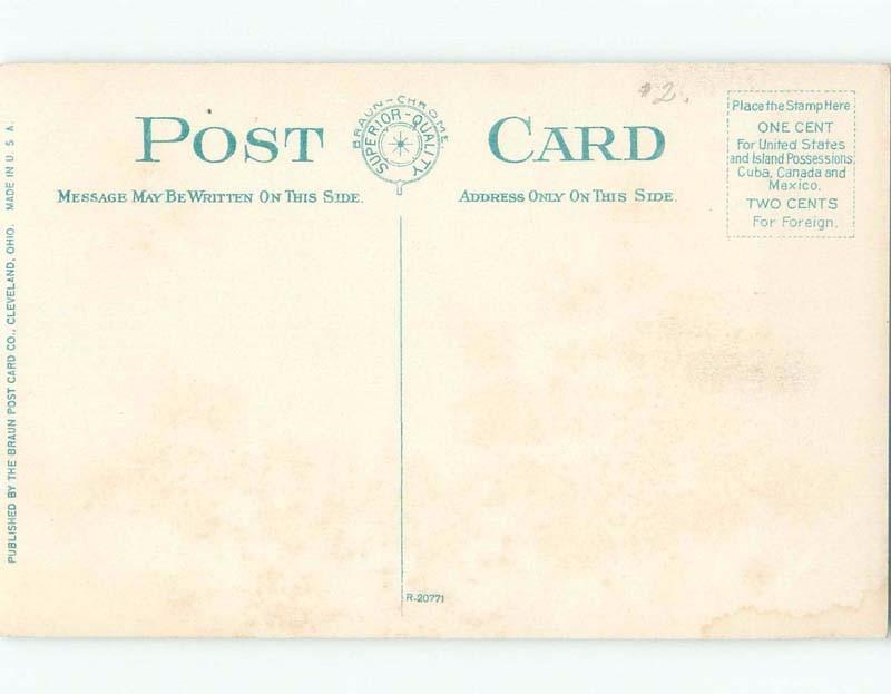 Divided-Back CITY HALL Cleveland Ohio OH E5489